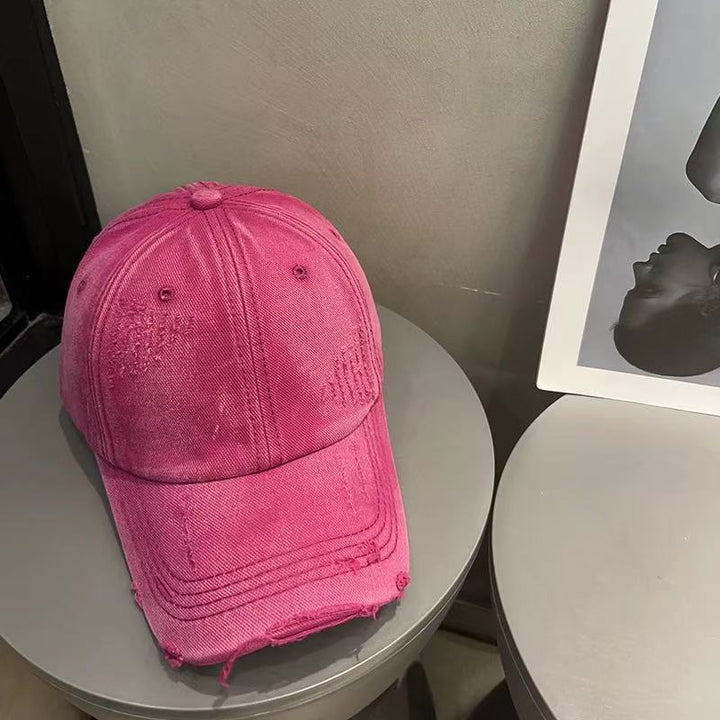 Women's Distressed Vintage-Style Baseball Cap Stornfield