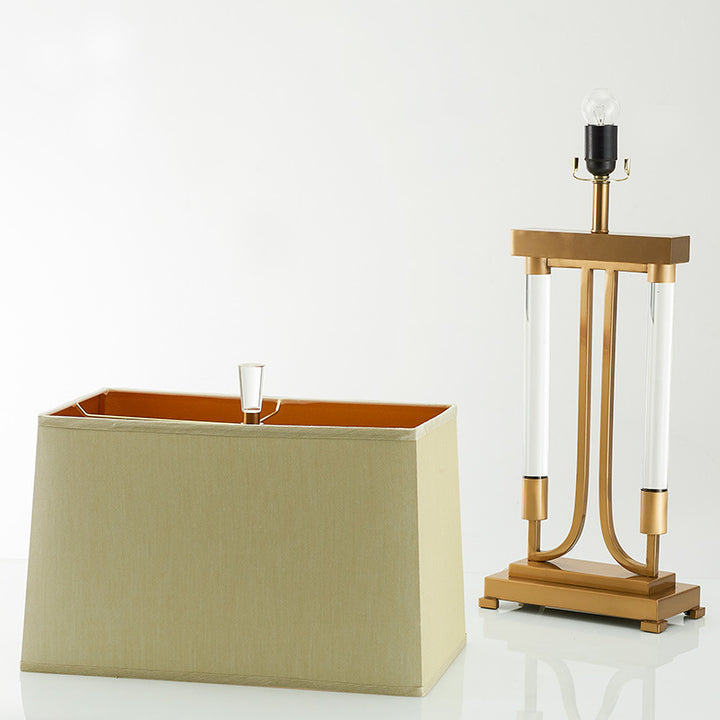 Elegant Crystal Glass Table Lamp