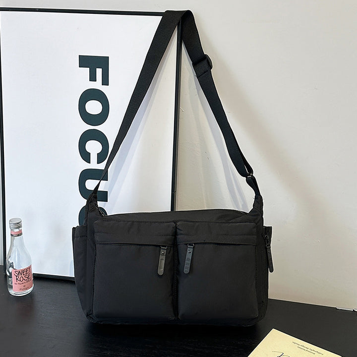 Lightweight Multi-Pocket Crossbody Bag
