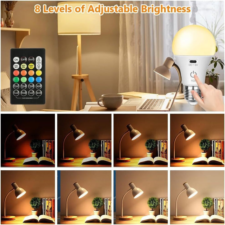 Smart Color-Changing LED Light Bulb