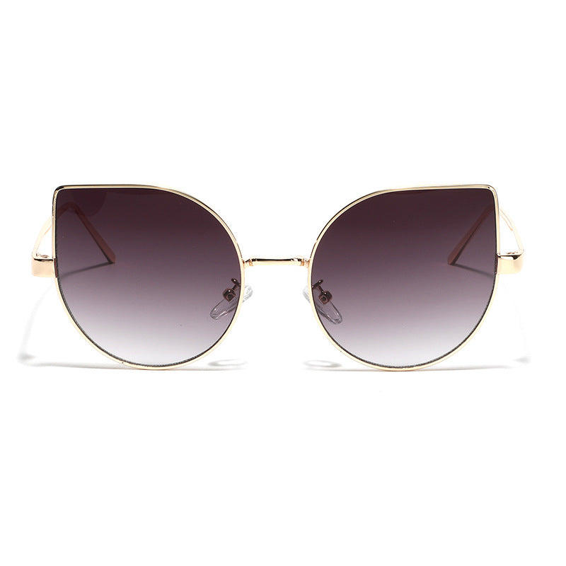 Ladies Cat-Eye Sunglasses with Polarized Lenses and Elegant Metal Frame Stornfield