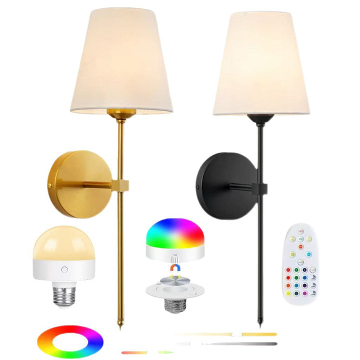 Wall-Mounted Elegant Sconce
