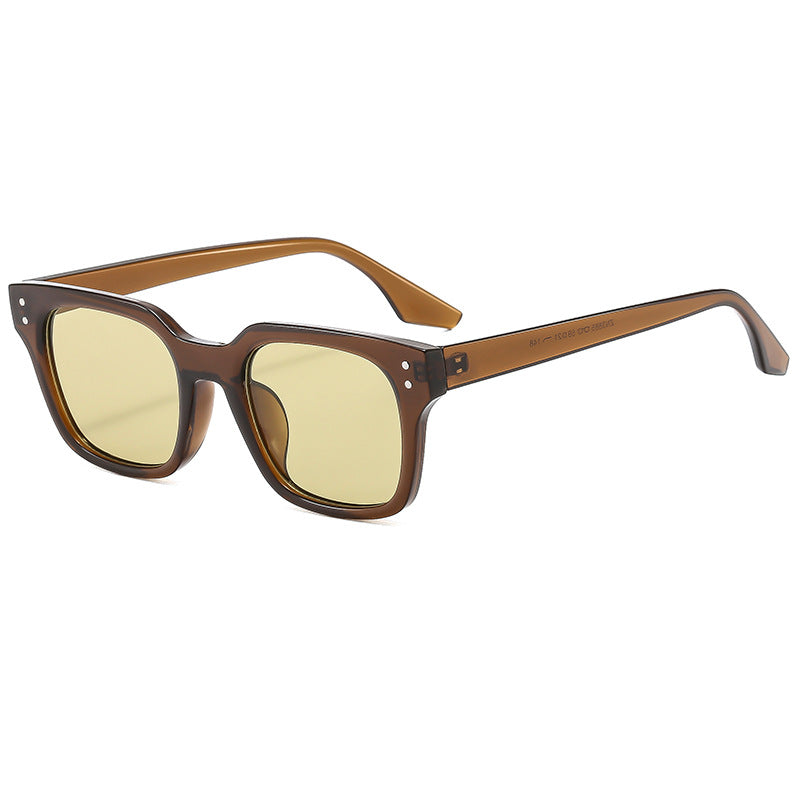 Men's Retro Square Sunglasses Stornfield