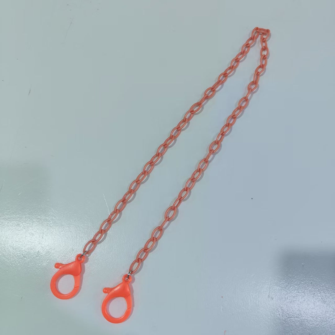 Fashionable Glasses Holder Chain Made of Transparent Material Stornfield