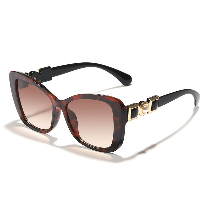 Women Cat-Eye Sunglasses with Elegant Metal Decoration Stornfield