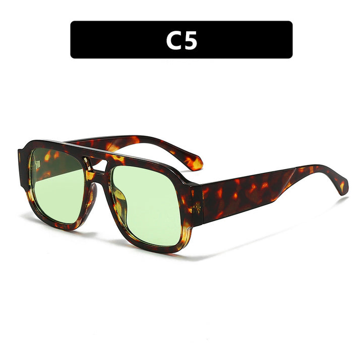 Ladies modern sunglasses in elegant rectangular design Stornfield