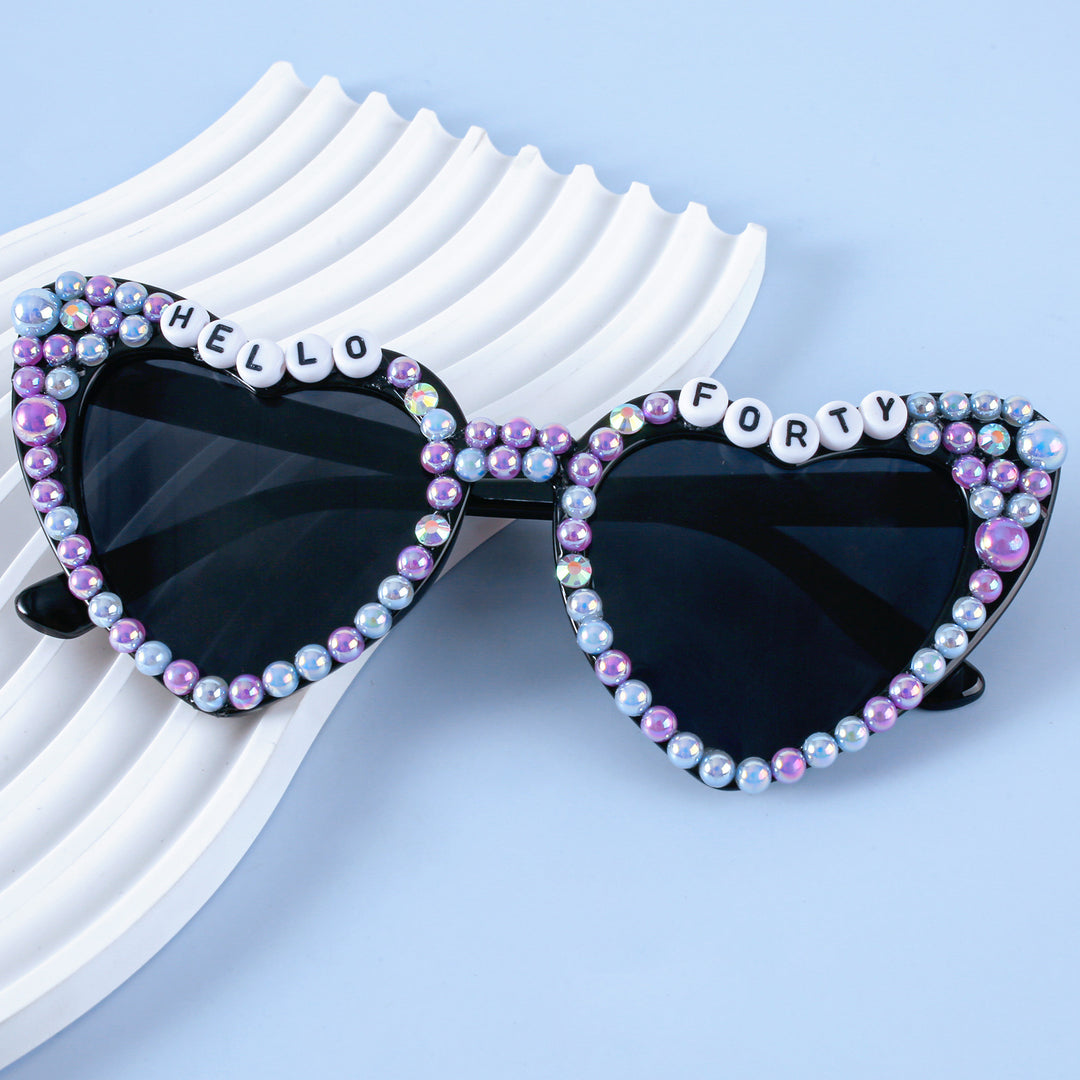 Decorative Birthday-Themed Fashion Sunglasses Stornfield
