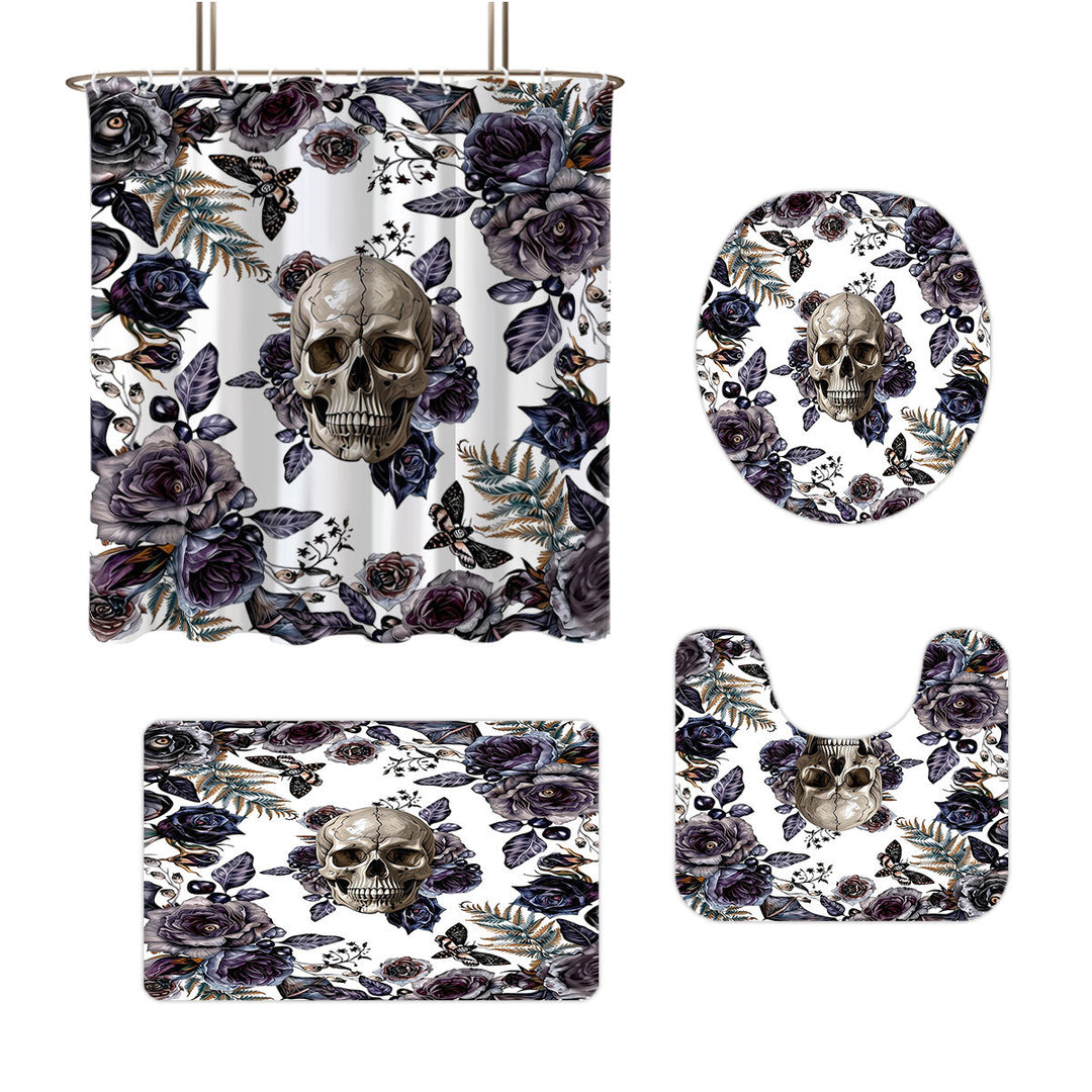 Artistic Skull Bathroom Décor Set Stornfield