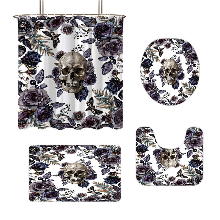 Artistic Skull Bathroom Décor Set Stornfield