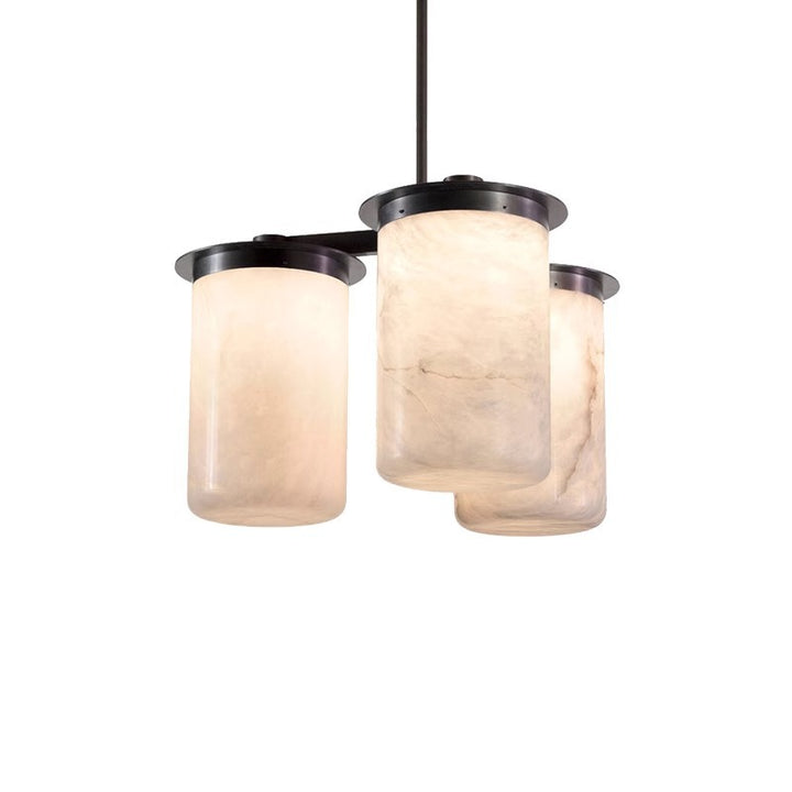 Modern Elegant Three-Bulb Pendant Light