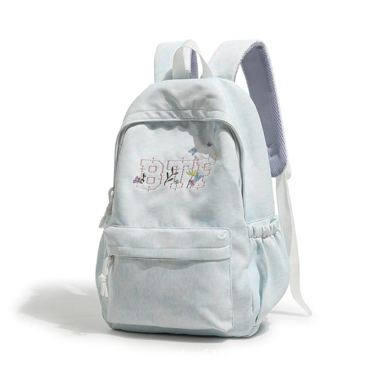 Embroidered Floral Pattern Backpack Stornfield