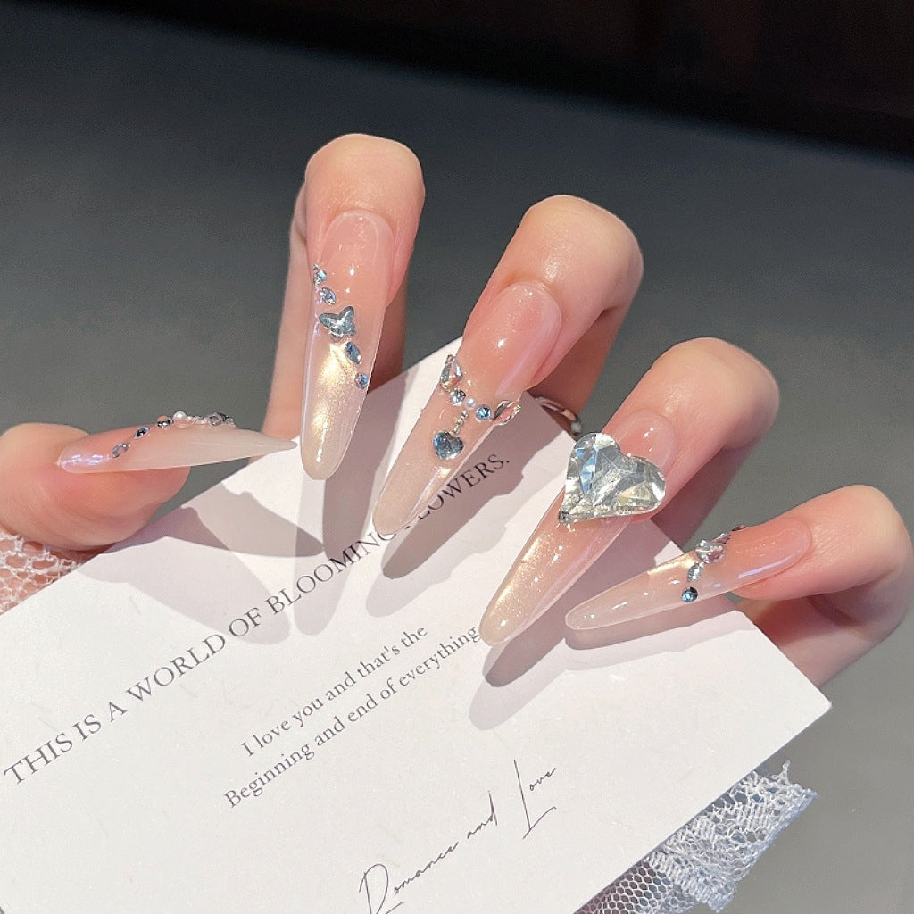 Glamorous Decorative Press-On Nail Set Stornfield