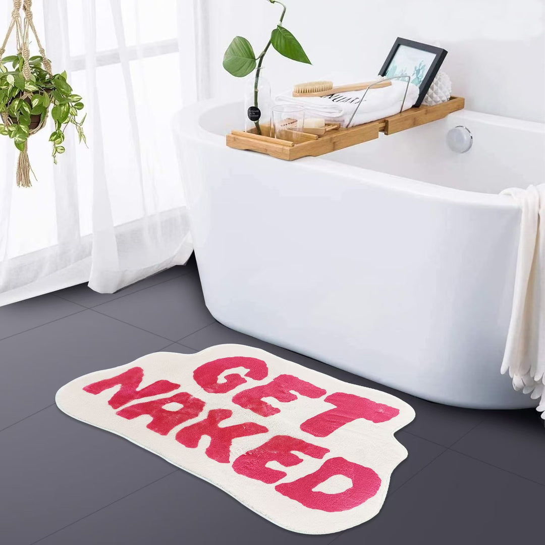 Quirky Bathroom Bath Mat