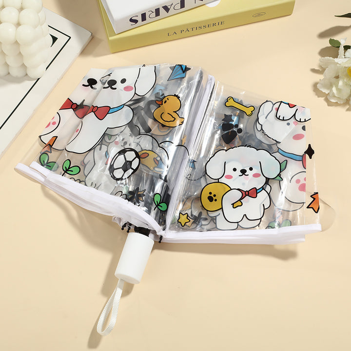 Women Pet Motif Umbrella Stornfield