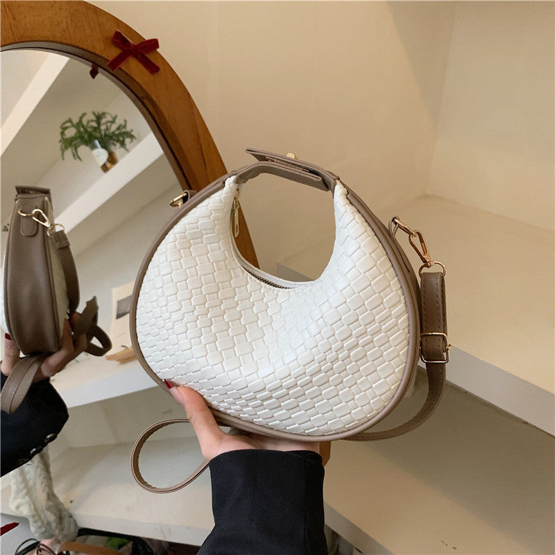 Textured Woven Crossbody Bag Stornfield
