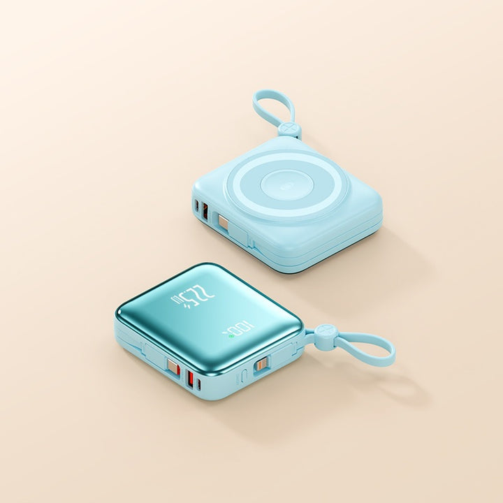 Portable Wireless Power Bank with Smart Charging Function and LCD Display Stornfield