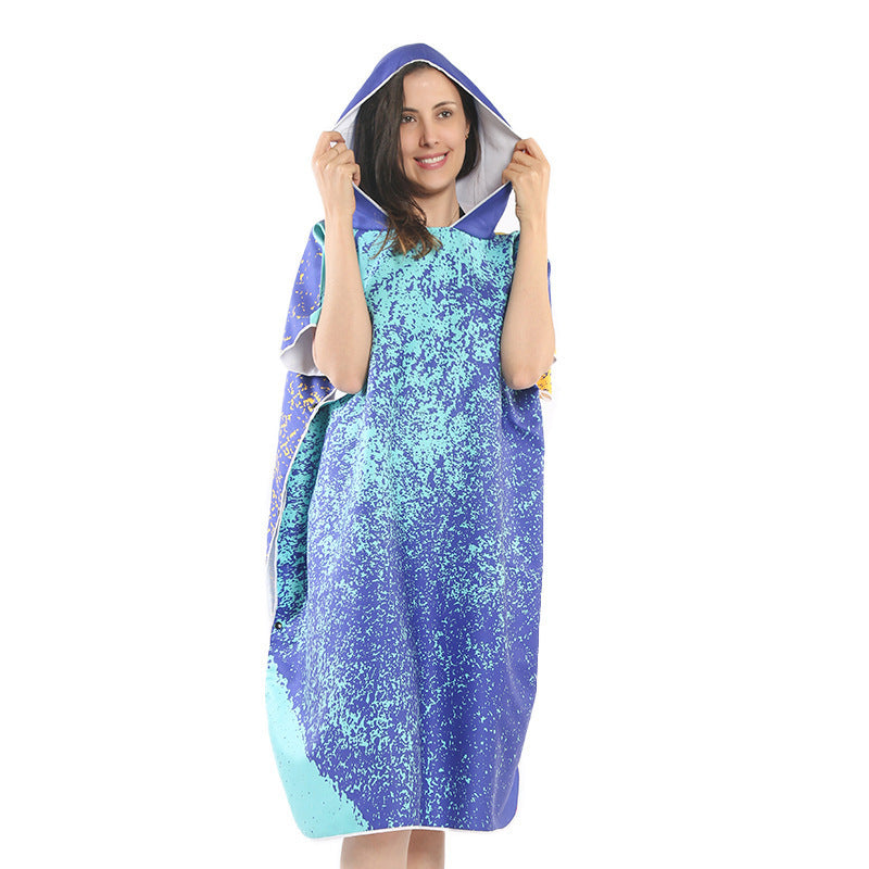 Beach dress with tropical print Stornfield