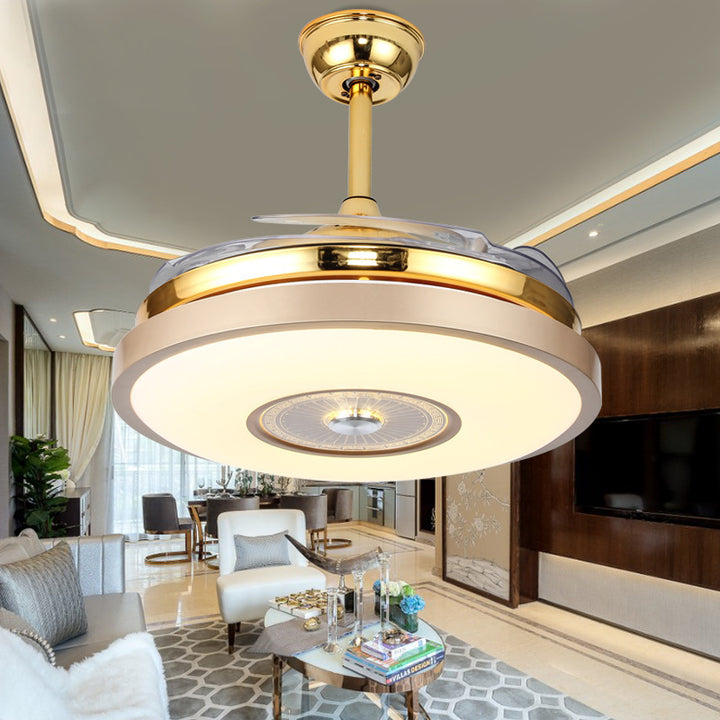 Contemporary Ceiling Fan Light Fixture
