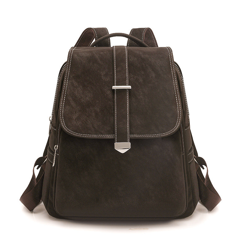 Stylish Faux Leather Backpack Stornfield