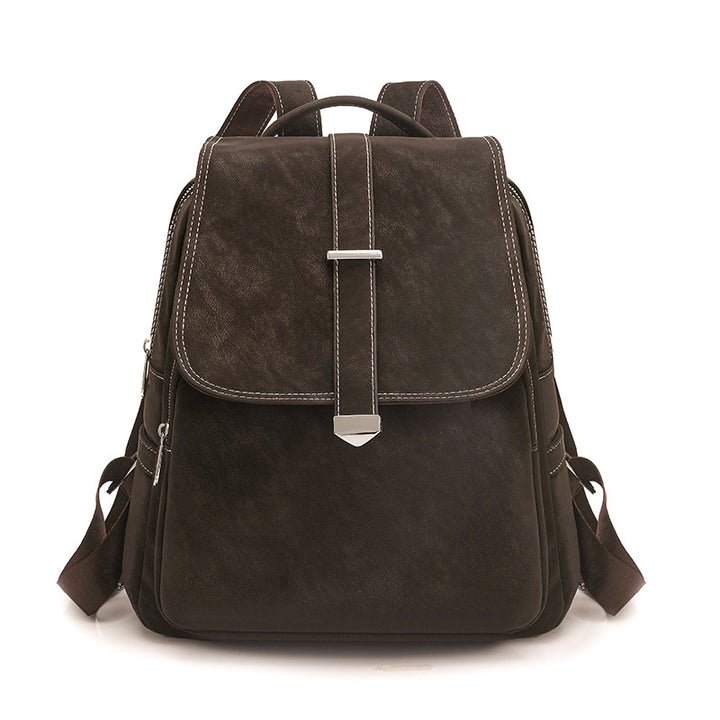 Stylish Faux Leather Backpack Stornfield