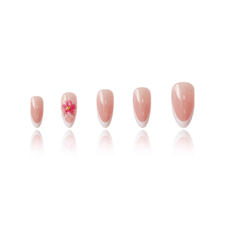 Elegant Floral Design Press-On Nail Extensions Stornfield