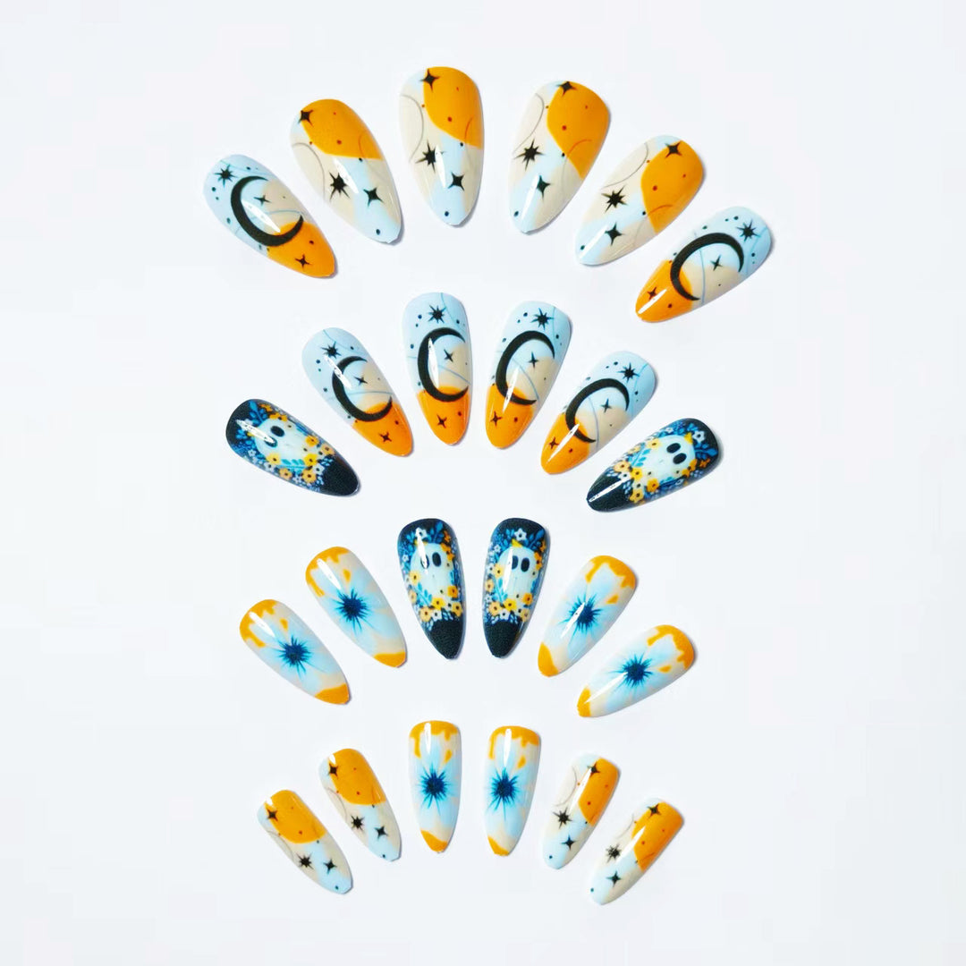 Creative Halloween-style Art Nails Stornfield