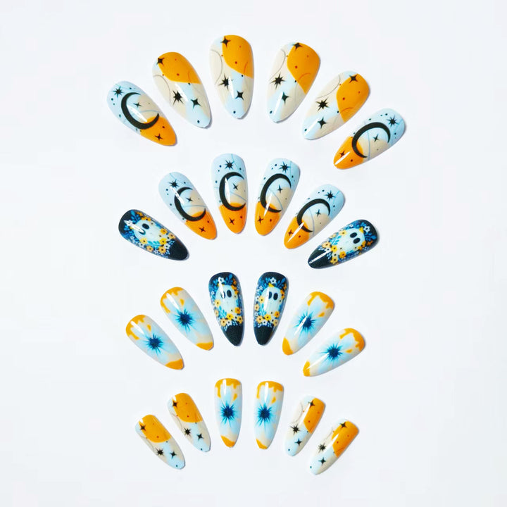 Creative Halloween-style Art Nails Stornfield