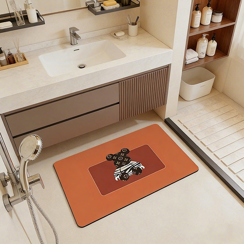 Cute Cartoon-Themed Bath Mat Stornfield