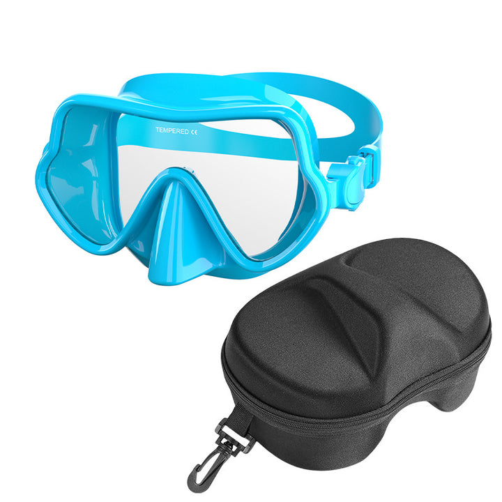 Diving mask with wide field of vision and comfortable wearing comfort Stornfield