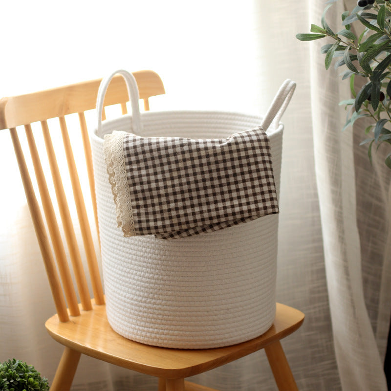 Stylish storage basket with handles Stornfield