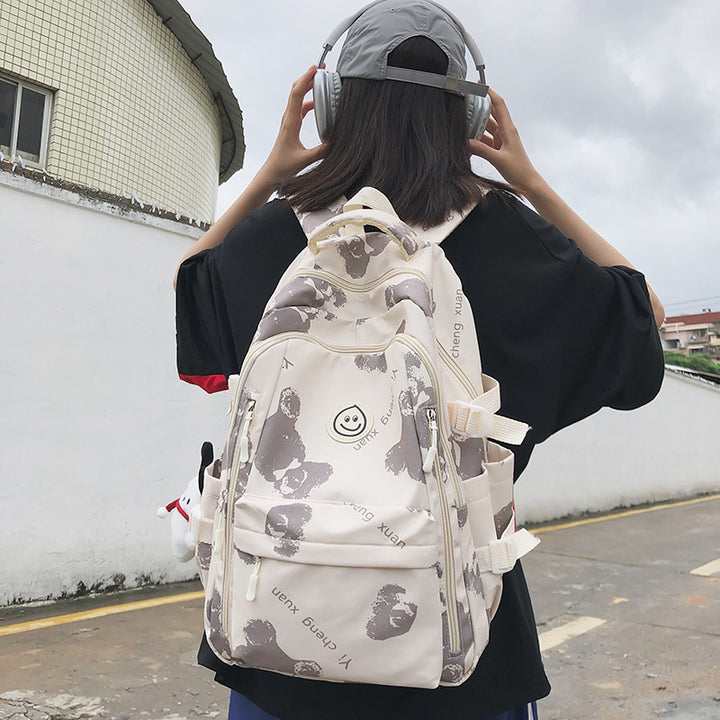 Playful Patterned Backpack Stornfield