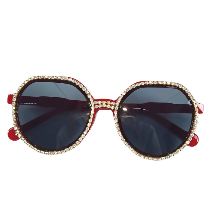 Women Glittering Oversized Sunglasses Stornfield