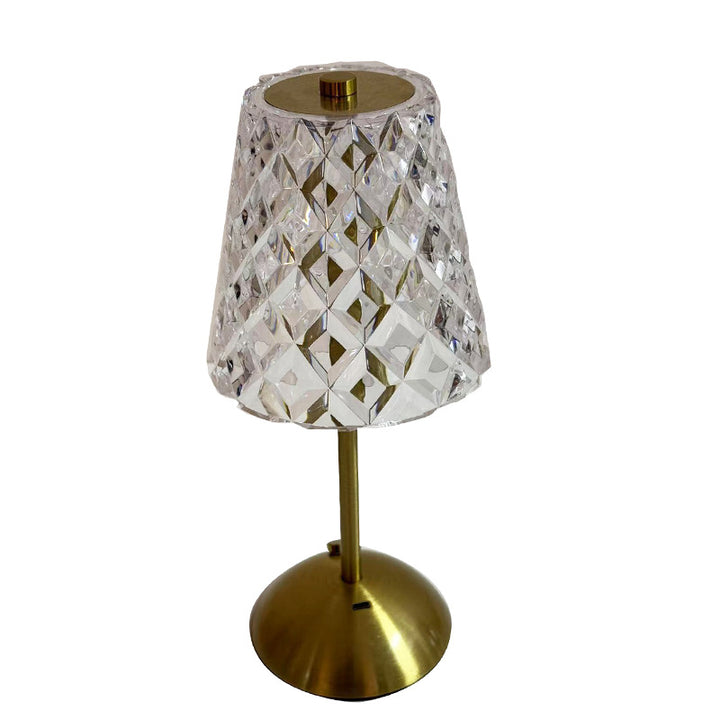 Vintage Crystal Table Lamp