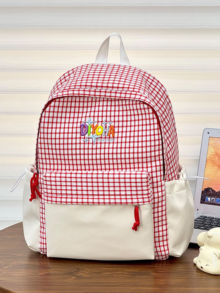 Textured School Backpack Stornfield