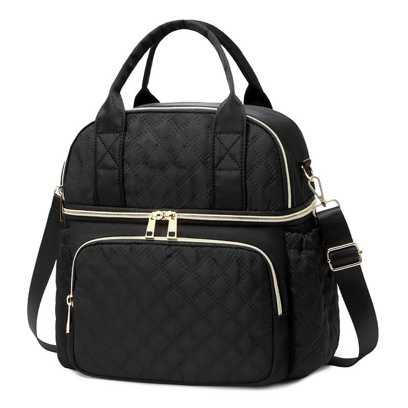 Elegant and Spacious Quilted Shoulder Bag Stornfield