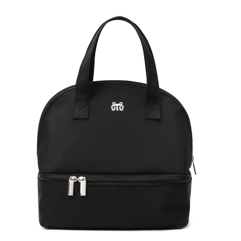 Women's insulated cooler bag with practical double zip design Stornfield