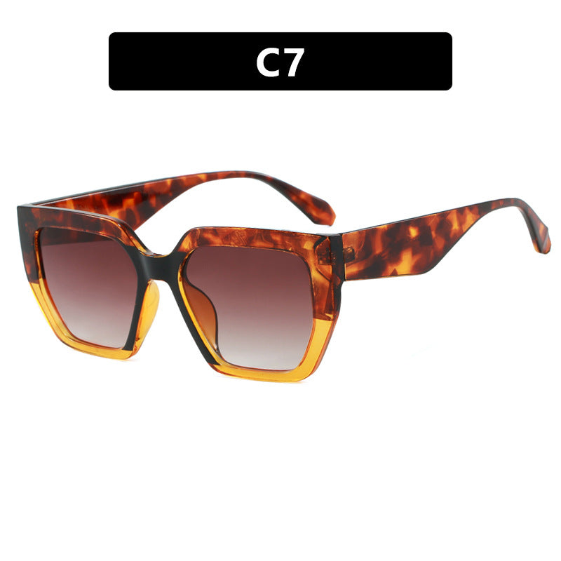 Women's geometric glasses in stylish tortoiseshell pattern Stornfield