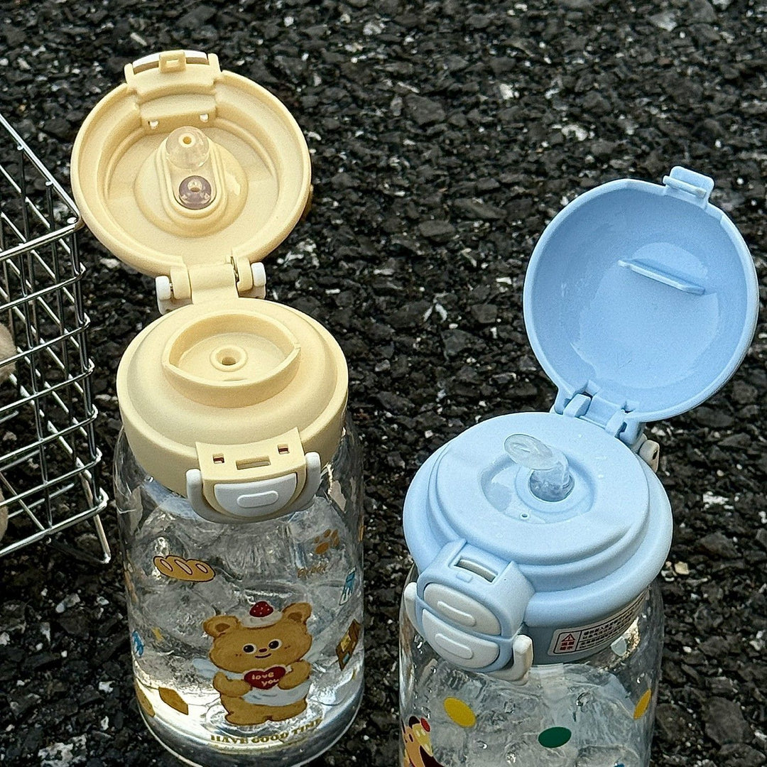 Ladies child-friendly drinking bottle with funny dog design Stornfield