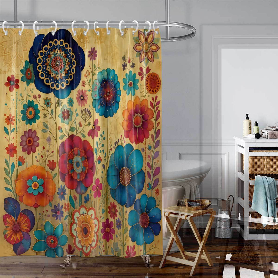 Camping-Themed Shower Curtain Stornfield