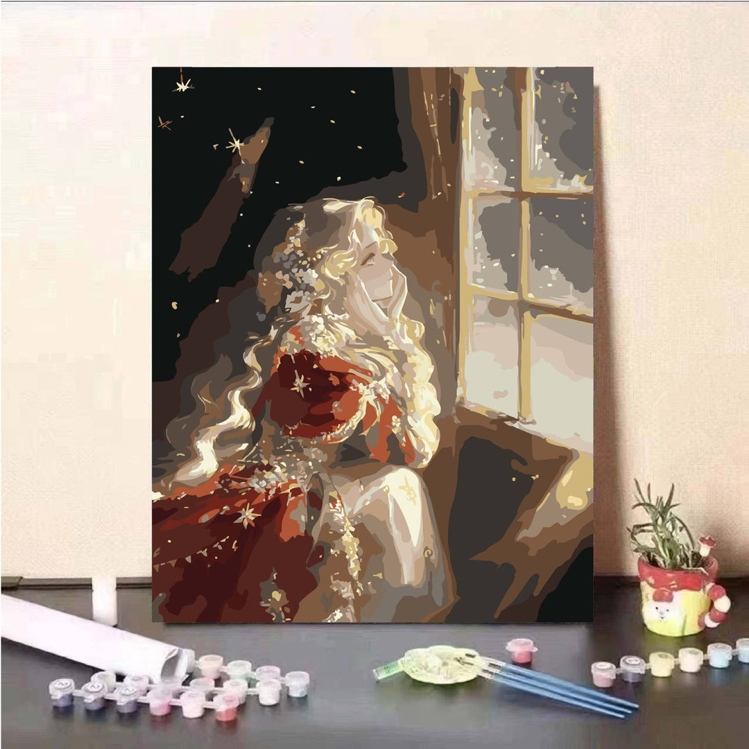 Dreamy Night Sky Canvas Art Kit Stornfield