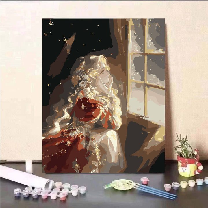 Dreamy Night Sky Canvas Art Kit Stornfield