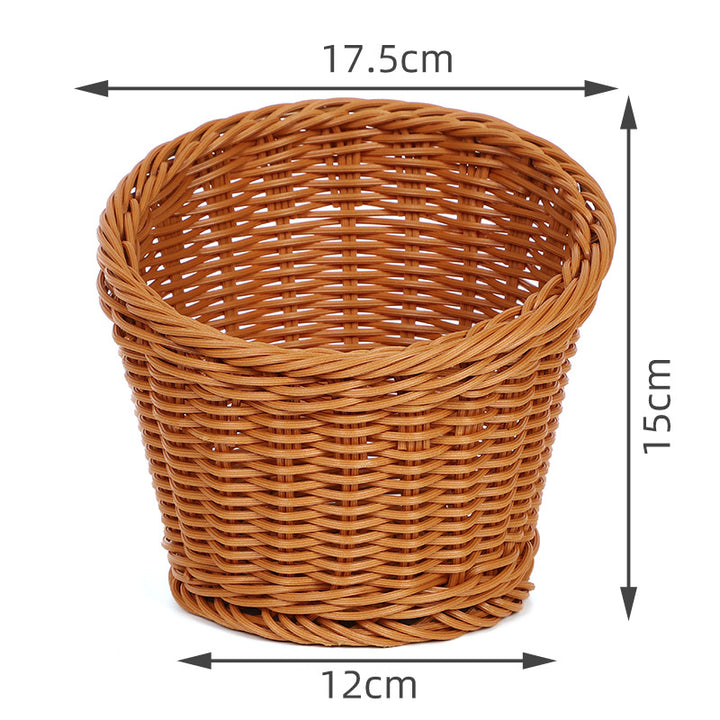Decorative Woven Round Basket Stornfield