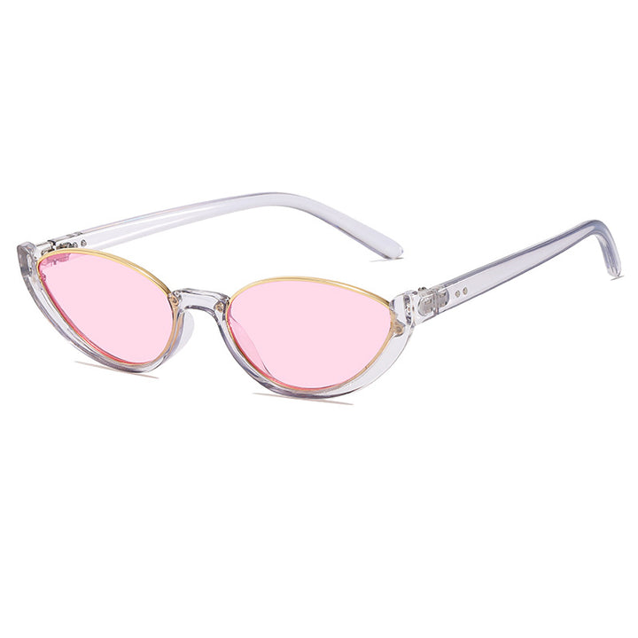 Retro-Inspired Clear Frame Cat Eye Sunglasses Stornfield