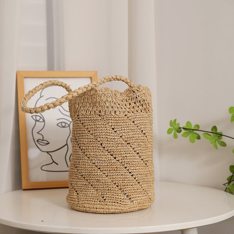 Handmade Woven Basket Bag Stornfield