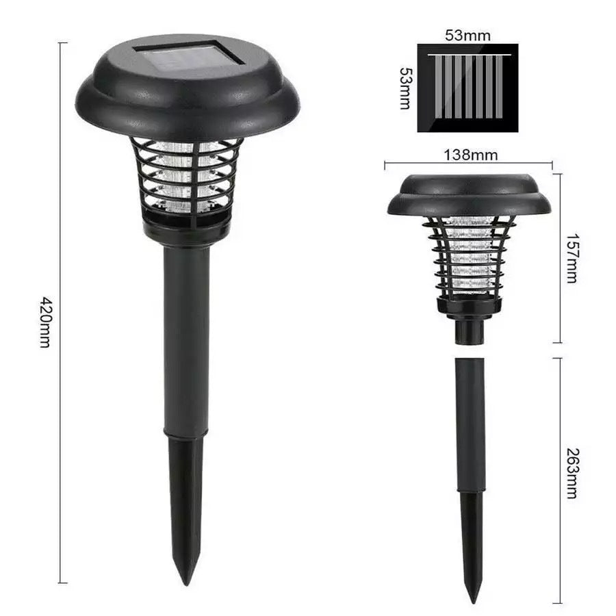 Solar-Powered Decorative Lantern Stornfield