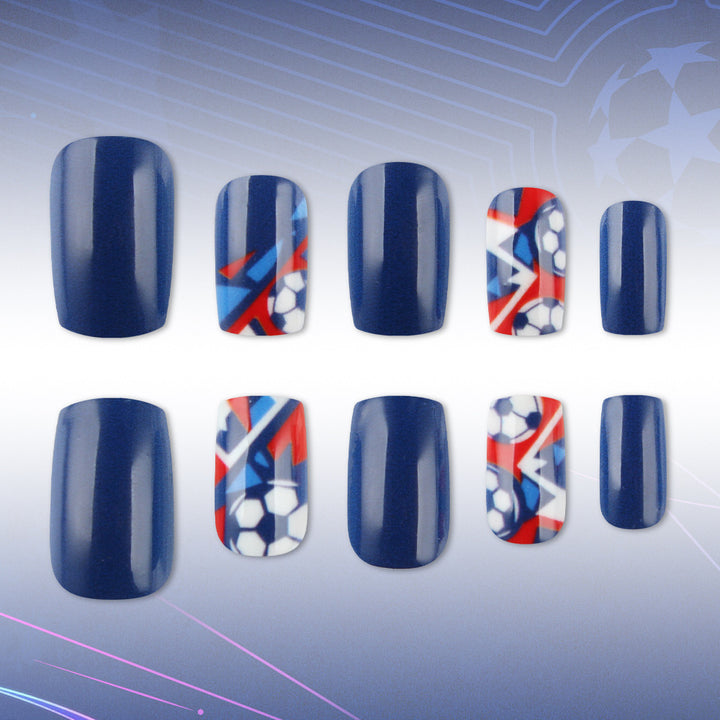 Sports-Themed Press-On Nails Stornfield