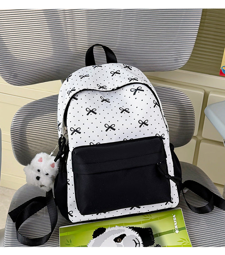 Whimsical Pattern Casual School Backpack Stornfield