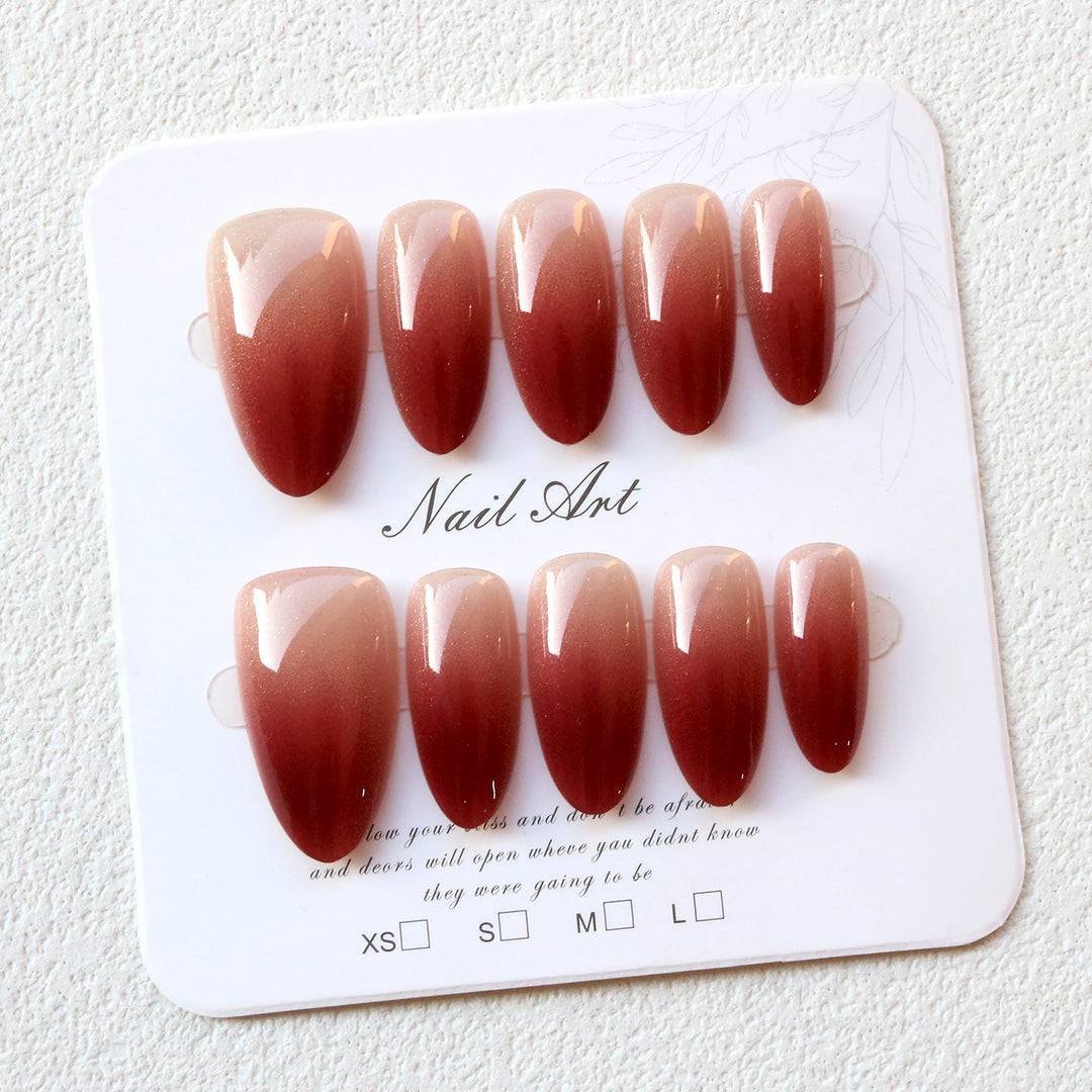 Gradient Press-On Nail Set
