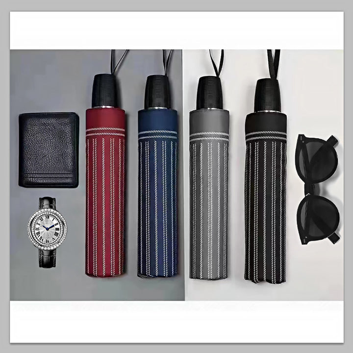 Ladies Folding Umbrella with Innovative Stability System Stornfield
