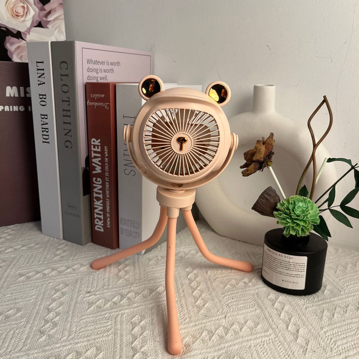 Cute Animal-Themed Portable Desk Fan Stornfield